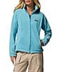 Columbia Benton Springs Long Sleeve Fleece Cozy Jacket, Color:Vintage Blue - Image 1