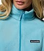 Columbia Benton Springs Long Sleeve Fleece Cozy Jacket, Color:Vintage Blue - Image 6
