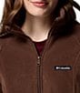 Columbia Benton Springs Long Sleeve Fleece Cozy Jacket, Color:Tobacco - Image 5