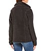 Color:Black - Image 2 - Benton Springs Long Sleeve Fleece Cozy Jacket