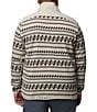 Columbia Big & Tall Sweater Weather Printed Half-Zip Pullover, Color:Dark Stone/Knit Knot - Image 2