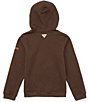 Color:Cordovan Blaze Big Game - Image 2 - Big Boys 8-20 Long Sleeve PHG Hunt Flag Graphic Hoodie