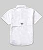 Color:White - Image 2 - Boys 4-18 Short-Sleeve Bahama Fishing Shirt