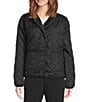 Columbia Copper Crest Collarless Long Sleeves Snap Front Field Jacket, Color:Black - Image 2