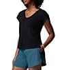 Columbia Daniela Falls V-Neck Short Sleeve Tee - Image 3
