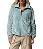 Columbia Fleece Fire Side Sherpa Long Sleeve Cozy Jacket, Color:Crushed Blue - Image 2