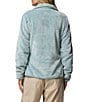 Columbia Fleece Fire Side Sherpa Long Sleeve Cozy Jacket, Color:Crushed Blue - Image 3