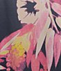 Color:Wild Geranium/Wisterian - Image 4 - Fork Stream Wisteria Floral Print UPF 50 Short Sleeve Tee