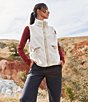 Columbia Helvetia Overlay Woven Stand Collar Button Front Vest - Image 6