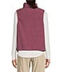 Columbia Helvetia Overlay Woven Stand Collar Button Front Vest - Image 2