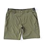 Color:Stone Green - Image 1 - Hike Tech Trail 8#double; Inseam Performance Stretch Shorts