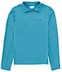 Color:Shasta - Image 1 - Hike Tech Trail Performance Quarter Zip Pullover