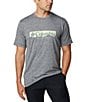 Color:Black Heather - Image 3 - Kwick Hike™ Graphic Short Sleeve T-Shirt
