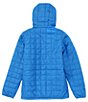 Color:Bright Indigo/Collegiate Navy - Image 2 - Little/Big Boys 4-18 Rugged Ridge Sherpa Lined Quilted Jacket