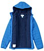 Color:Bright Indigo/Collegiate Navy - Image 3 - Little/Big Boys 4-18 Rugged Ridge Sherpa Lined Quilted Jacket