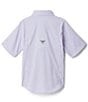 Color:Red - Image 2 - Little/Big Boys 4-18 Short Sleeve Super Tamiami Fishing Shirt