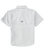 Color:Cool Grey - Image 2 - Little/Big Boys 4-18 Short Sleeve Tamiami Fishing Shirt