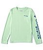 Color:Green - Image 1 - Little/Big Boys 4-18 Long Sleeve Terminal Tackle™ UPF 50 Sun T-Shirt