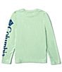 Color:Green - Image 2 - Little/Big Boys 4-18 Long Sleeve Terminal Tackle™ UPF 50 Sun T-Shirt