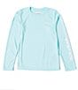 Color:Gulf Stream - Image 1 - Little/Big Boys 4-18 Long Sleeve Terminal Tackle™ UPF 50 Sun T-Shirt