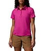 Columbia Parson Polo Point Collar Short Sleeve Top - Image 4