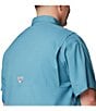 Color:Canyon Blue - Image 5 - PFG Big & Tall Tamiami II Short-Sleeve Solid Shirt