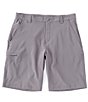 Color:City Grey - Image 1 - PFG Grander Marlin II Stretch 10#double; Inseam Offshore Shorts