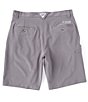 Color:City Grey - Image 2 - PFG Grander Marlin II Stretch 10#double; Inseam Offshore Shorts