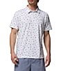 Columbia PFG Super Slacktide II Stretch Short Sleeve Polo Shirt - Image 1