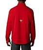 Color:Red Spark - Image 2 - PFG Tamiami II Long Sleeve Woven Shirt