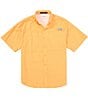 Color:Bright Nectar - Image 1 - PFG Tamiami II Short-Sleeve Solid Shirt