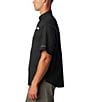 Color:Black - Image 3 - PFG Tamiami II Short-Sleeve Solid Shirt