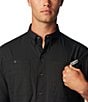 Color:Black - Image 4 - PFG Tamiami II Short-Sleeve Solid Shirt