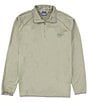 Color:Cypress/City Grey - Image 1 - PFG Terminal Fleece Quarter-Zip Pullover