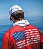 Color:Red Spark/White - Image 3 - PFG Terminal Tackle Fish Flag Long Sleeve Graphic T-Shirt