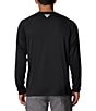 Color:Black/Cool Grey - Image 2 - PFG Terminal Tackle Long-Sleeve Rashguard T-Shirt