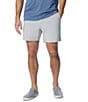 Color:Cool Grey - Image 1 - PFG Uncharted™ 6#double; Inseam Shorts