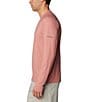Color:Sandalwood Pink Heather - Image 3 - PFG Uncharted™ Long Sleeve T-Shirt