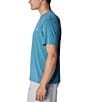 Color:Canyon Blue Easy Breezy - Image 3 - PFG Uncharted™ Tech Tee Short Sleeve Graphic T-Shirt