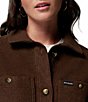 Columbia Puffect III Stand Collar Zip Front Quilt Cropped Jacket - Image 3