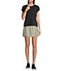 Columbia Sandier Elastic Drawcord Cargo Skort, Color:Safari - Image 3