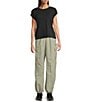 Columbia Sandier Parachute Elastic Drawcord Waist Pull-On Pants, Color:Safari - Image 3