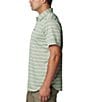 Color:Canteen Chambray Stripe - Image 3 - Silver Ridge™ Utility Lite Novelty Short Sleeve Stripe Shirt