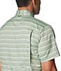 Color:Canteen Chambray Stripe - Image 5 - Silver Ridge™ Utility Lite Novelty Short Sleeve Stripe Shirt