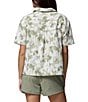 Columbia Sucker For Summer Printed Point Collar Short Sleeve Button Front Shirt - Image 2