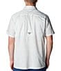 Color:Cool Grey Tunado Tonal - Image 2 - Super Slack Tide™ Short Sleeve Solid Woven Camp Shirt