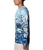 Color:Carbon/Deep Sea Fade - Image 3 - Super Terminal Tackle™ Long Sleeve Printed T-Shirt