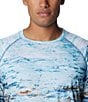Color:Carbon/Deep Sea Fade - Image 4 - Super Terminal Tackle™ Long Sleeve Printed T-Shirt