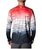 Color:Red Spark Deepest Fade - Image 2 - Super Terminal Tackle™ Long Sleeve T-Shirt