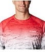 Color:Red Spark Deepest Fade - Image 4 - Super Terminal Tackle™ Long Sleeve T-Shirt